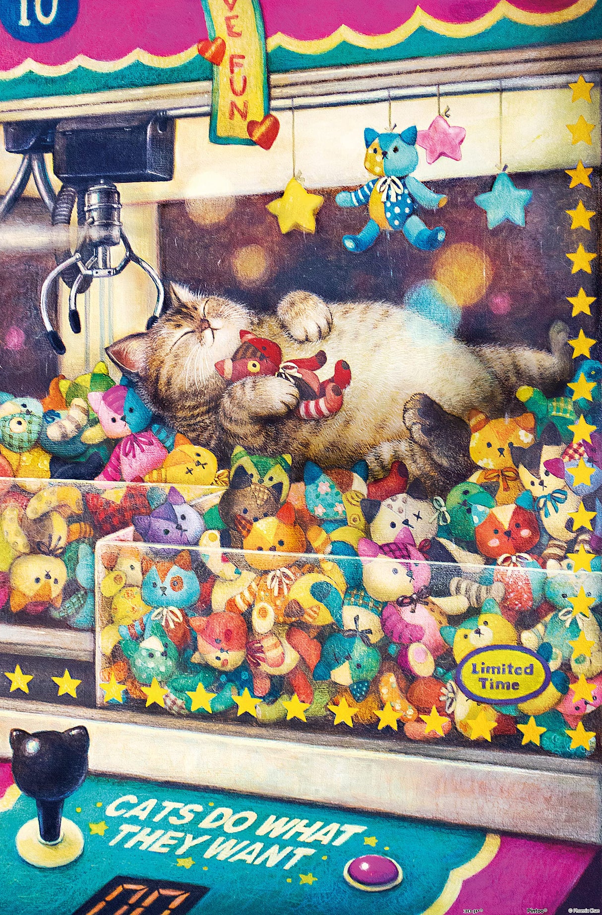 Pintoo Jigsaw Puzzles 600 Piece for Adults - Phoenix Chan - Daily Life Beautiful Plastic Puzzle for Home Decor Zero Dust Easy Storage [H2423] Pintoo