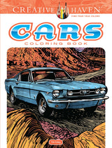 Adult Coloring Cars Coloring Book (Adult Coloring Books: World & Travel) Dover Publications