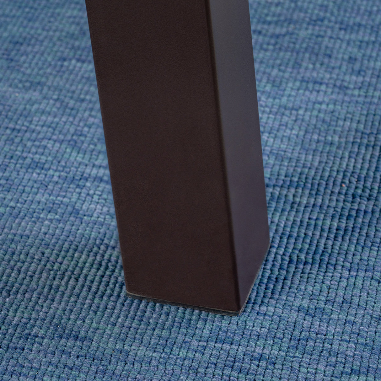 Christopher Knight Home Justin Outdoor 7 Piece Acacia Wood Dining Set, Teak Finish/Rustic Metal/Blue Christopher Knight Home