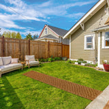 BARIEN 17” x 6 Ft Garden Pathway, 100% Natural Coco Coir Roll Mats – Hand-Woven Coir for Garden Walkway - Snow Mats for Walkway (17" x 6Ftr) BARIEN