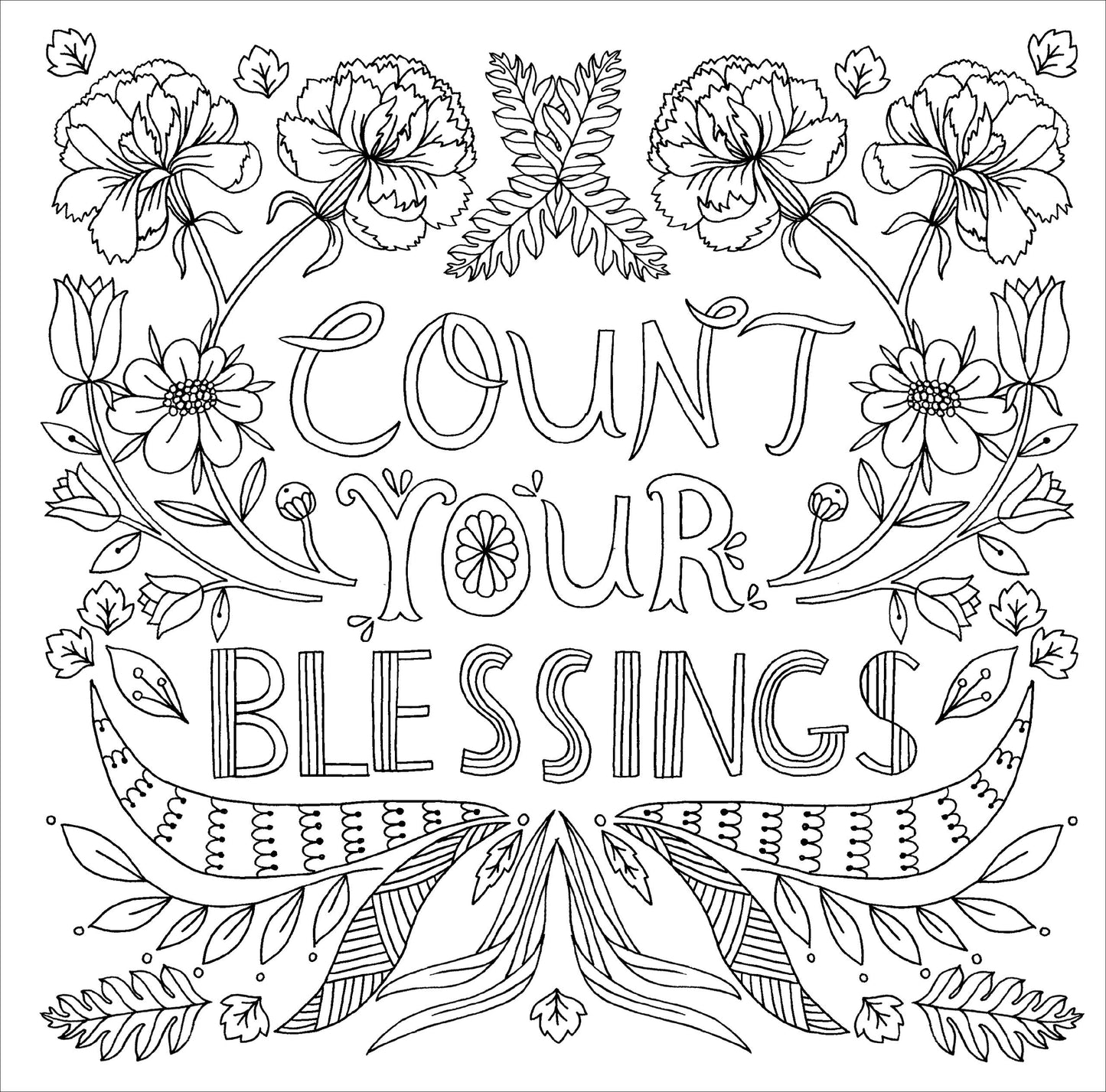 Color Me Blessed Inspirational Adult Coloring Book (31 stress-relieving designs) (Studio Series Artist's Coloring Book)