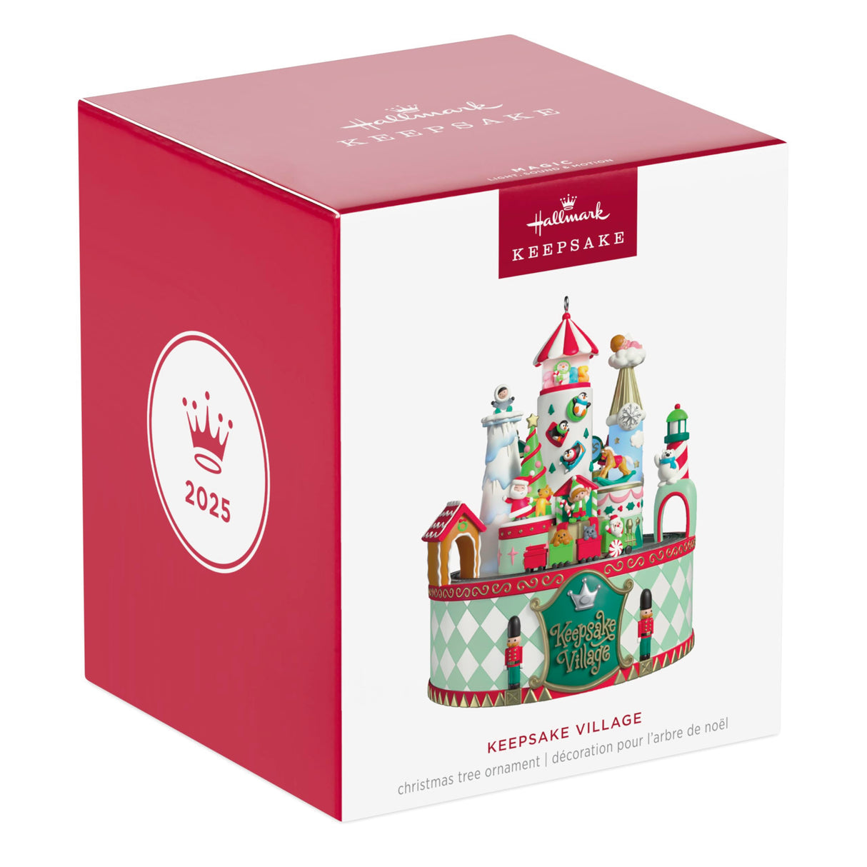 Hallmark Keepsake Christmas Ornament 2025, Keepsake Village Musical with Light and Motion Hallmark Keepsake