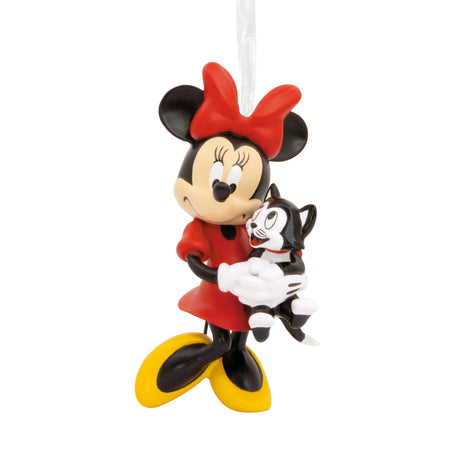 Hallmark Disney Minnie Mouse Holding Kitten Christmas Ornament Hallmark