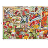 RoseArt - Smithsonian Archives Collection - Vintage Seed Packets - 1000 Piece Jigsaw Puzzle for Adults RoseArt