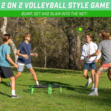 GoSports Slammo Game Set (Includes 3 Balls, Carrying Case and Rules) - Outdoor Lawn, Beach & Tailgating Roundnet Game for Kids, Teens & Adults GoSports