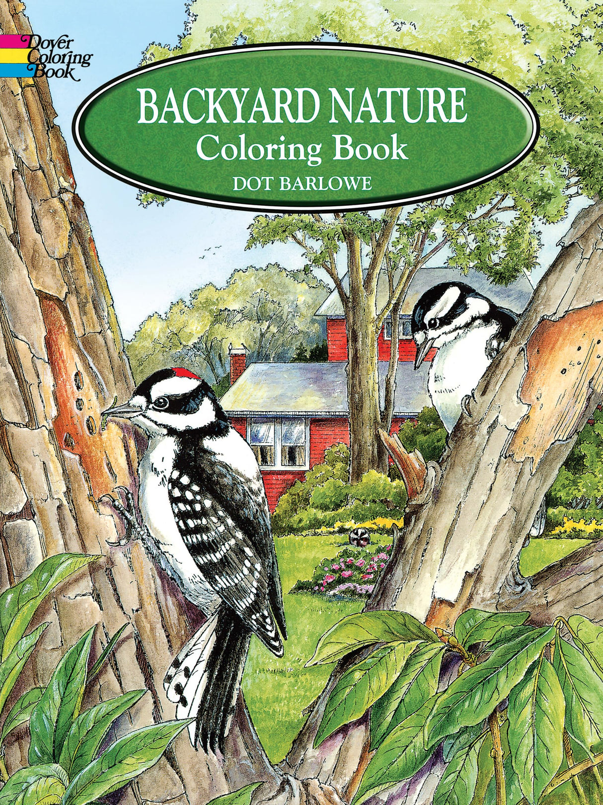 Backyard Nature Coloring Book (Dover Nature Coloring Book) Dover Publications