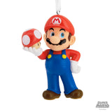 Hallmark Nintendo Super Mario with Super Mushroom Christmas Ornament Hallmark