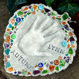 Midwest Products Milestones Decorative Mosaic Leaf Stepping Stone Kit for Flower Beds, Gardens, and Walkways - 901-11455 Midwest Products