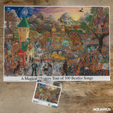 Aquarius The Beatles Magical Mystery Tour (3000 Piece Jigsaw Puzzle) - Officially Licensed Beatles Merchandise & Collectibles - Glare Free - Precision Fit - 32 x 45 Inches AQUARIUS