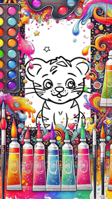 Tiger Coloring Book: Jungle Painting Games & Drawing Pad AnyReskin