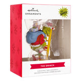Hallmark Dr. Seuss's How The Grinch Stole Christmas! Grinch on Ladder Christmas Ornament, Christmas Movie Gifts Hallmark