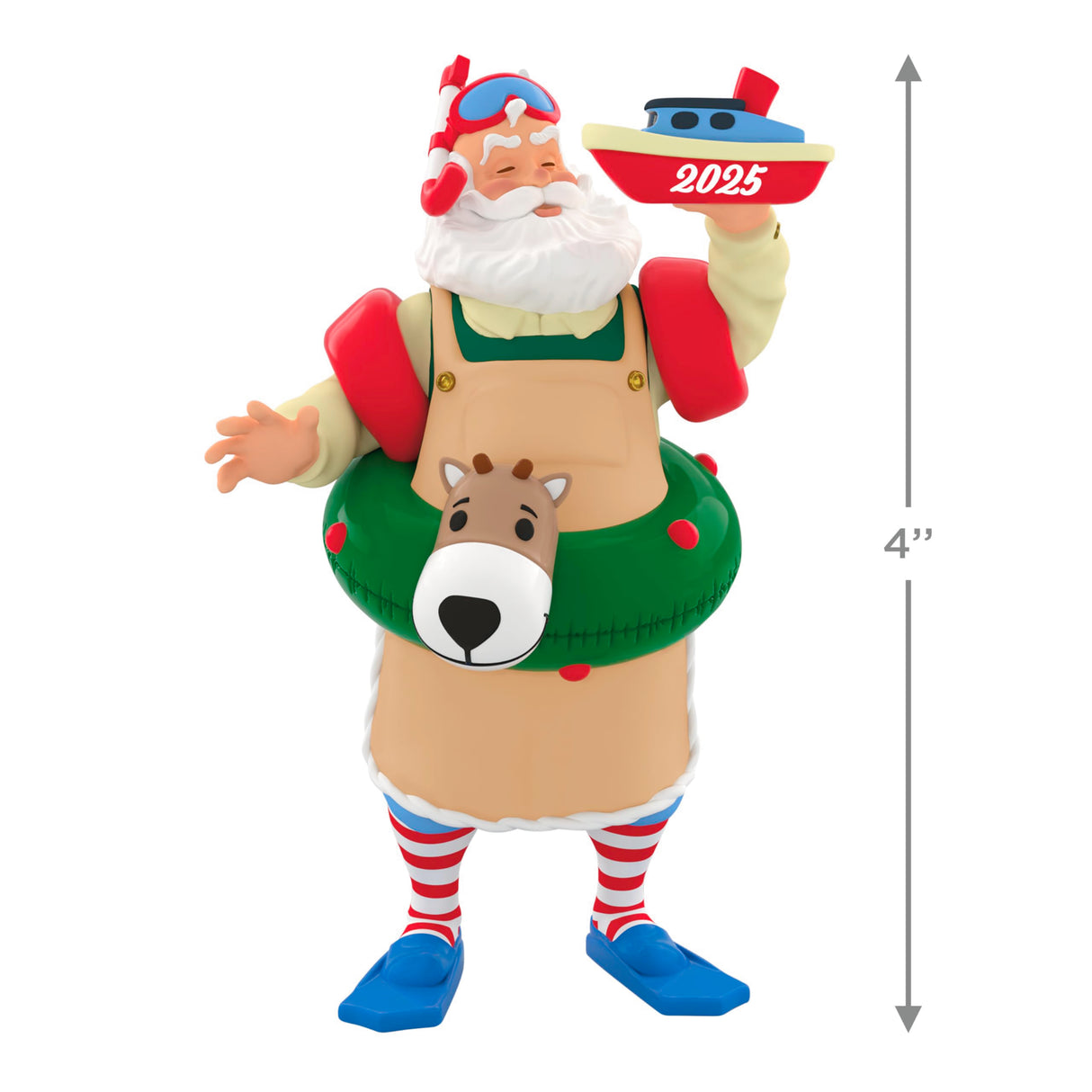 Hallmark Keepsake Christmas Ornament 2025, Toymaker Santa 2025, Santa Collectors Gifts Hallmark Keepsake