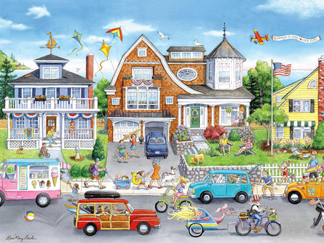Ceaco - Summer by The Beach - 300 Piece Jigsaw Puzzle Ceaco