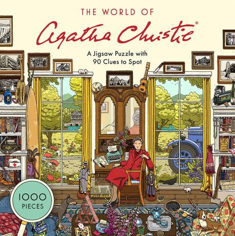 Laurence King The World of Agatha Christie 1000 Piece Puzzle Laurence King Publishing