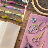 Paint with Thread: In the Garden: A step-by-step guide to embroidery WoodArtSupply