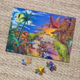 Melissa & Doug Land of Dinosaurs Jigsaw Puzzle (60 pcs) - FSC-Certified Materials Melissa & Doug