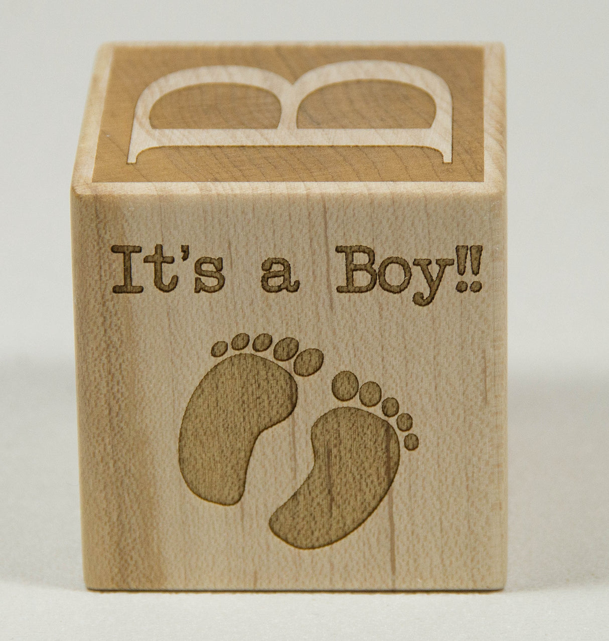 Personalized Wooden Baby Block Little Wooden Wonders