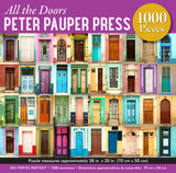 PETER PAUPER PRESS All The Doors 1000 Piece Jigsaw Puzzle PETER PAUPER PRESS