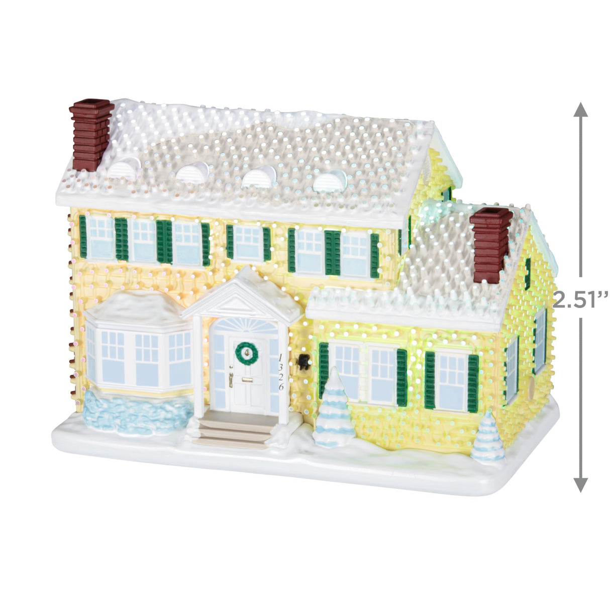 Hallmark Keepsake 2.51" Mini Christmas Tree Topper, National Lampoon's Christmas Vacation ShowToppers Musical With Light, Christmas Movie Gifts Hallmark Keepsake