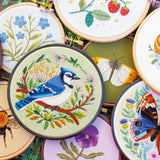 Paint with Thread: In the Garden: A step-by-step guide to embroidery WoodArtSupply