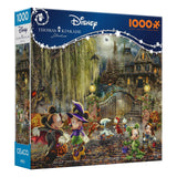 Ceaco - Thomas Kinkade - Disney - Mickey and Minnie Halloween Fun - 1000 Piece Jigsaw Puzzle Ceaco