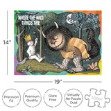 AQUARIUS Where the Wild Things Are Puzzle (500 Piece Jigsaw Puzzle) - Glare Free - Precision Fit - Officially Licensed Merchandise & Collectibles - 14x19 in AQUARIUS