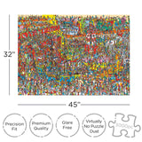 Aquarius Where's Waldo (3000 Piece Jigsaw Puzzle) - Officially Licensed Where's Waldo Merchandise & Collectibles - Glare Free - Precision Fit - 32 x 45 Inches AQUARIUS