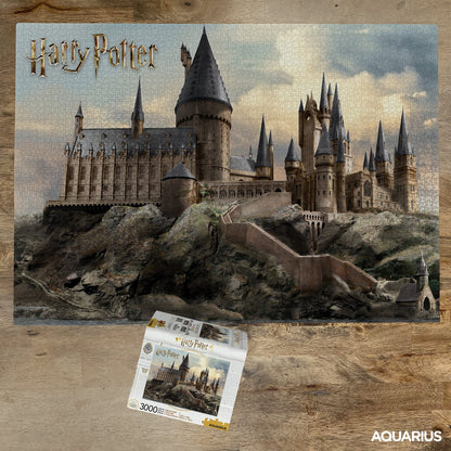 Aquarius Harry Potter Puzzle Hogwarts Castle (3000 Piece Jigsaw Puzzle) - Officially Licensed Harry Potter Merchandise & Collectibles - Glare Free - Precision Fit - 32x45in