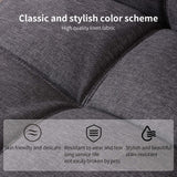 Opoiar Futon Sofa Bed,Small Splitback Linen Fabric Memory Foam Couch,Modern Convertible Love seat for Compact Living Spaces,Studio,Apartment,Dorm,Guest Room,Home Office 71”/Grey Sofa Opoiar