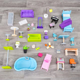 KidKraft Uptown Wooden Modern Dollhouse with Lights & Sounds, Pool and 36 Accessories KidKraft