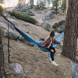 Wise Owl Outfitters Hammock Straps for Trees Heavy Duty - Set of Two 10ft Long, 1 Inch Thick Camping Hammock Tree Straps w/ 38 Loops & 2D Carabiners - Essential Hammock Accessories Wise Owl Outfitters