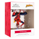 Hallmark Marvel Spider-Man Hanging from Lights Christmas Ornament, Gifts for Marvel Fans Hallmark