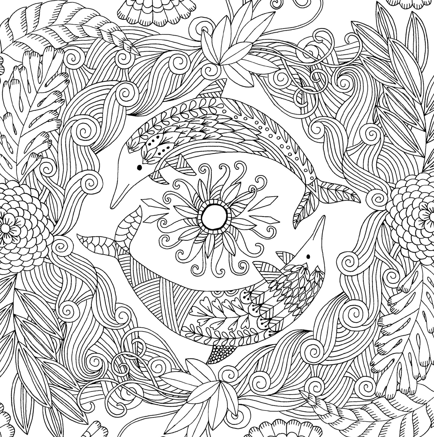 Follow Your Dreams Adult Coloring Book (31 stress-relieving designs) (Artists' Coloring Books) (Studio: Artist's Coloring Books)