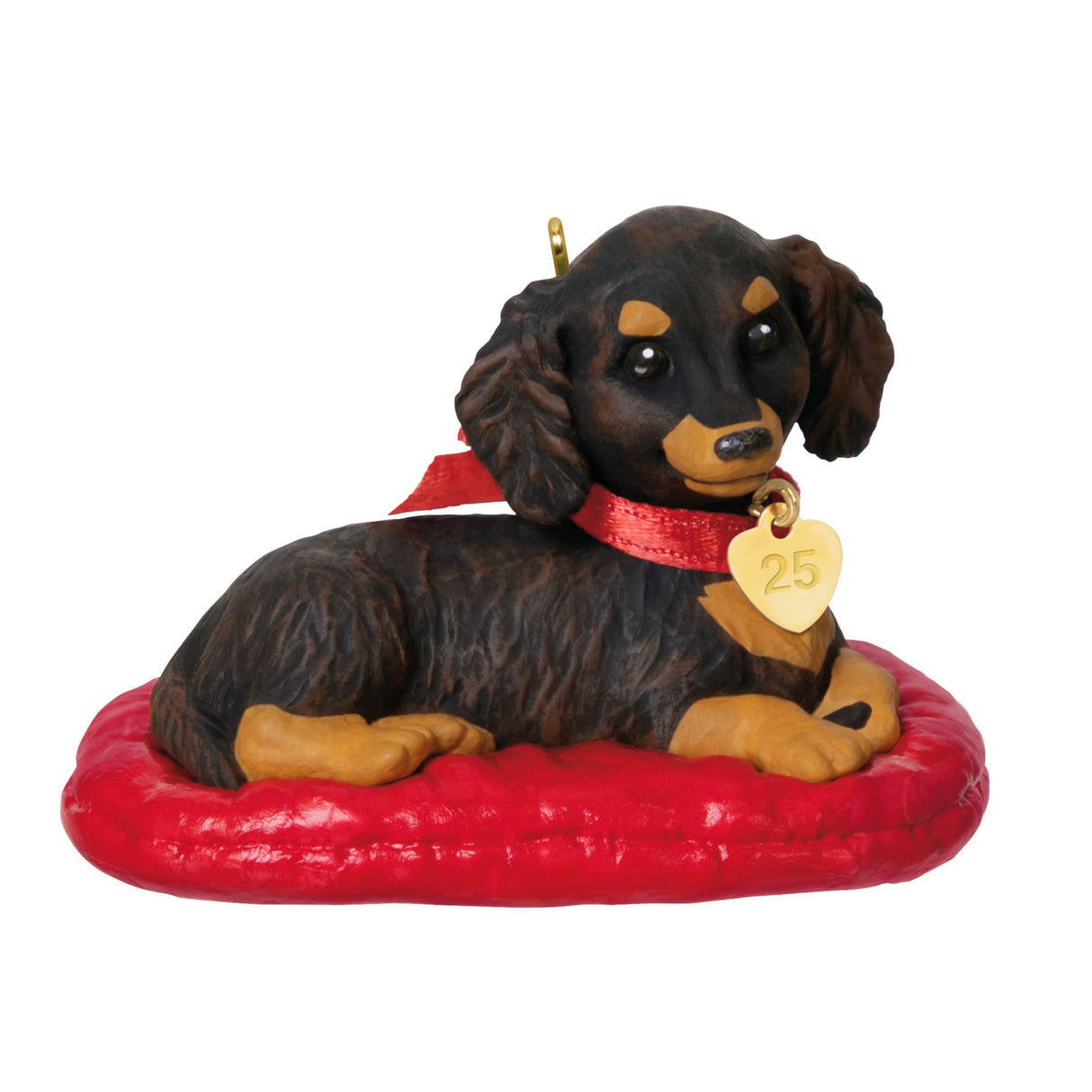 Hallmark Keepsake Christmas Ornament 2025, Puppy Love Long-Haired Dachshund 2025, Gifts for Animal Lovers Hallmark Keepsake