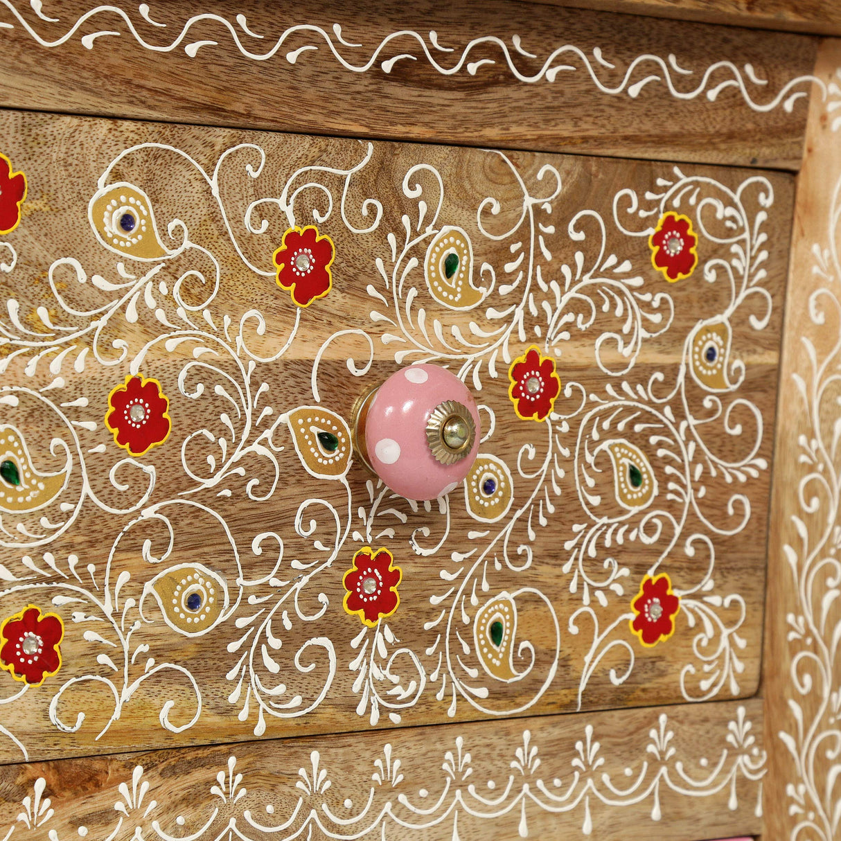 Christopher Knight Home 313646 NIGHTSTAND, 13.25 in x 19 in x 24 in, Natural Christopher Knight Home