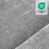 MCombo 60" Wall Hugger Power Loveseat Recliner Sofa with Adjustable Headrest, RV Reclining Loveseat with USB and Type C Charge Ports for Living Room 6924 (Light Grey) MCombo