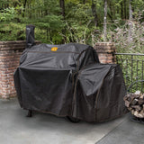 Oklahoma Joe’s Highland Offset Smoker Cover, Black Oklahoma Joe's