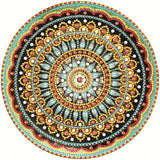 Hibah Diamond Painting DIY 5D Special Shape Rhinestone, Mandala Flower, Partial Diamond Crystal Diamond Painting Mandala Set Hibah