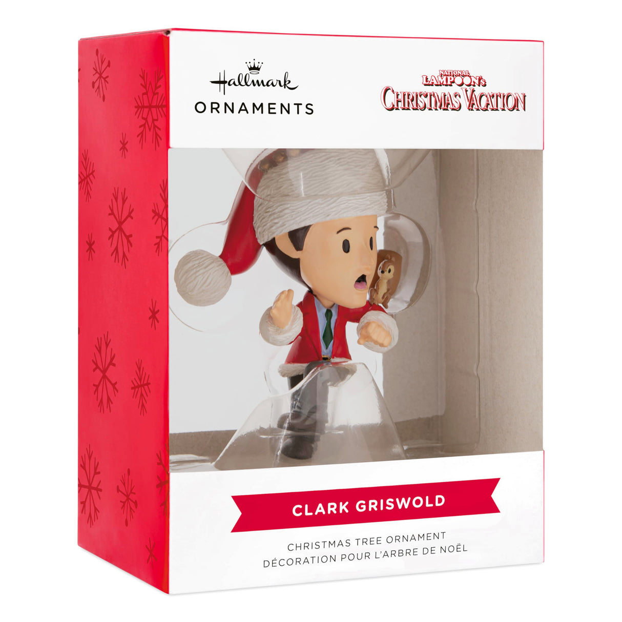 Hallmark National Lampoon's Christmas Vacation Clark Griswold with Squirrel Stylized Christmas Ornament Hallmark