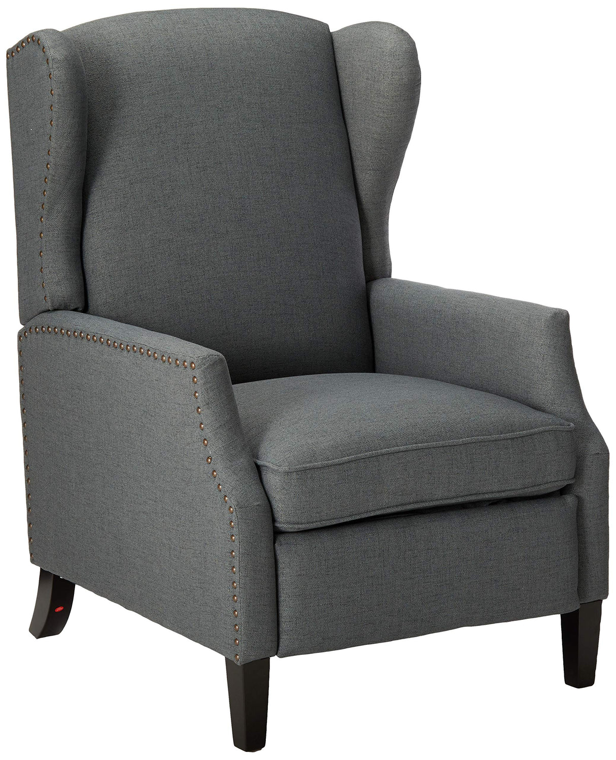 Christopher Knight Home Wescott Traditional Fabric Recliner, Charcoal GDFStudio