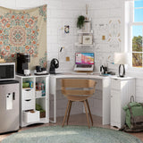 RiverRidge Slim, White Ashland Cabinet with Drawer RiverRidge