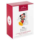 Hallmark Keepsake Christmas Ornament 2025, Disney Mickey Mouse A Year of Disney Magic Hallmark Keepsake