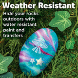 Creativity for Kids Hide and Seek Paint Pour Rock Painting Art Kit - Arts and Craft Activities for Kids (Ages 6+) Creativity for Kids