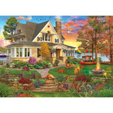 RoseArt - Kodak Cork - Lakeside Home - 1000 Piece Jigsaw Puzzle for Adults RoseArt