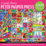 PETER PAUPER PRESS Candy Party 1000 Piece Jigsaw Puzzle PETER PAUPER PRESS