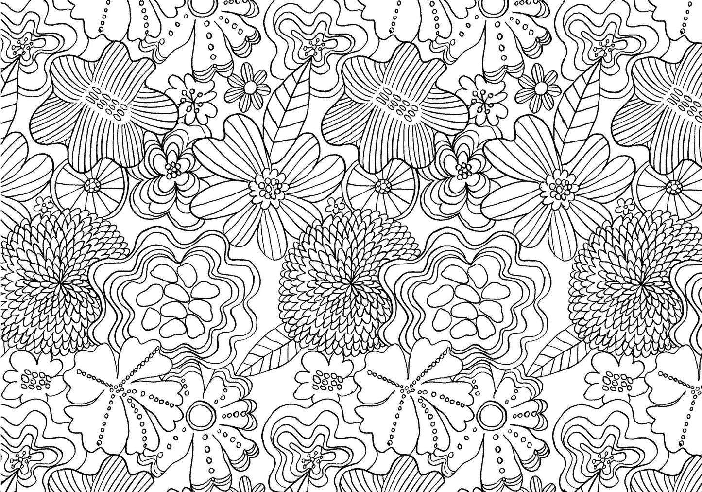 The Mindfulness Coloring Book: Relaxing, Anti-Stress Nature Patterns and Soothing Designs