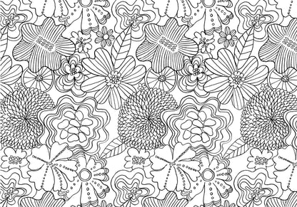 The Mindfulness Coloring Book: Relaxing, Anti-Stress Nature Patterns and Soothing Designs