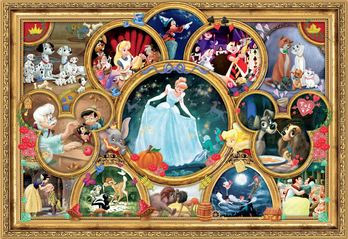 Buffalo Games - Disney - Classic Collage - 2000 Piece Jigsaw Puzzle for Adults -Challenging Puzzle Perfect for Game Nights - Finished Size is 38.50 x 26.50 Buffalo Games