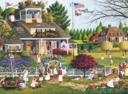 Buffalo Games - Silver Select - Charles Wysocki - Charles Wysocki - Love - 1000 Piece Jigsaw Puzzle for Adults - Challenging Puzzle Perfect for Game Night - Finished Size is 26.75 x 19.75