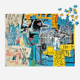 Galison Basquiat Bird On Money – 500 Piece Book Puzzle with Iconic Bird On Money Charlie Parker Tribute Artwork Packaged in Magnetic Keepsake Book Sized Box Galison